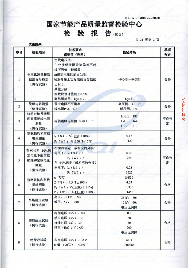高低压试验报告-S11-1250阳新阳新阳新油浸式变压器-2.jpg